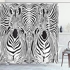 Ambesonne zebra print for sale  Delivered anywhere in UK
