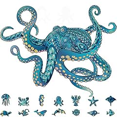 Octopus wooden jigsaw for sale  Delivered anywhere in USA 
