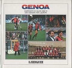 Genoa. campionato calcio1990 usato  Spedito ovunque in Italia 