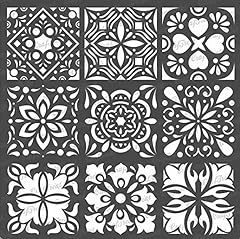 Craftreat tile stencils for sale  Delivered anywhere in UK
