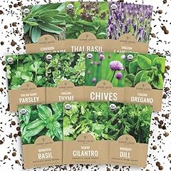 Organic herb seeds for sale  Delivered anywhere in USA 