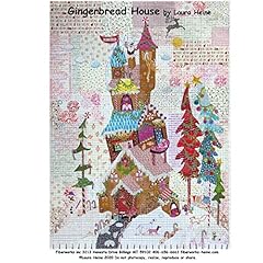 Gingerbread house quilt for sale  Delivered anywhere in USA 