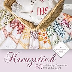Kreuzstich mehrfarbige rnament gebraucht kaufen  Wird an jeden Ort in Deutschland