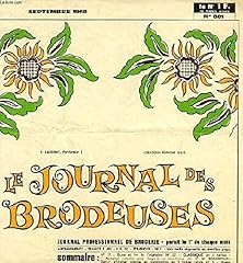 Journal brodeuses supplement d'occasion  Livré partout en France