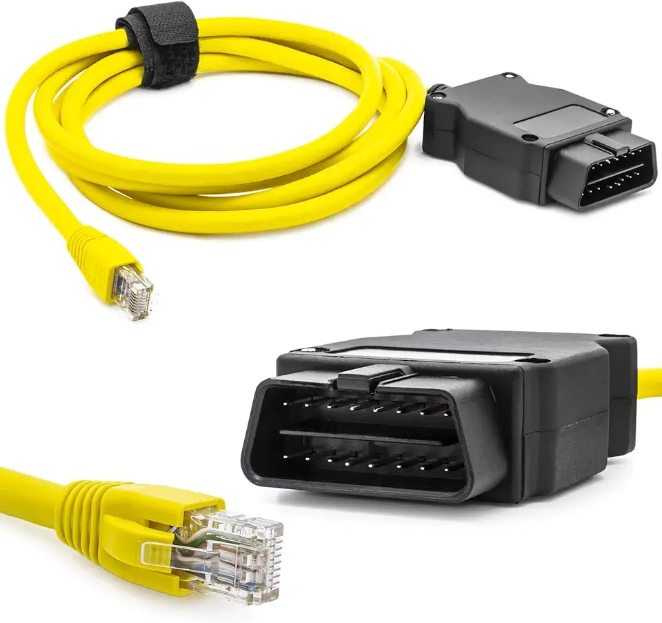 ENET Ethernet interface OBD kabel codering RJ45 programmering diagnose apparaat tweedehands  