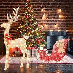 Vikimora christmas deer for sale  Delivered anywhere in USA 