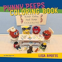 Punny peeps coloring for sale  Delivered anywhere in USA 