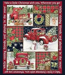 Christmas red truck for sale  Delivered anywhere in USA 