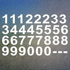 Numbers sticker decal for sale  Delivered anywhere in USA 