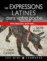 Expressions latines poche d'occasion  Livré partout en France