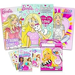 Barbie Coloring and Activity Book Super Set -- 4 Barbie, used for sale  Delivered anywhere in USA 