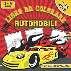 Libro colorare automobili usato  Spedito ovunque in Italia 