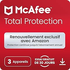Mcafee total protection d'occasion  Livré partout en France