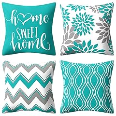 Drmstow teal pillow for sale  Delivered anywhere in USA 