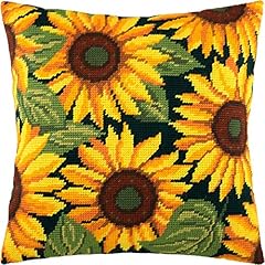 Brvsk sunflowers. embroidery for sale  Delivered anywhere in UK