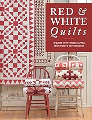 Red white quilts for sale  Delivered anywhere in USA 