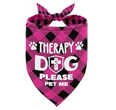 Dog bandana therapy for sale  Delivered anywhere in USA 