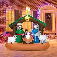 Costway presepe natale usato  Spedito ovunque in Italia 
