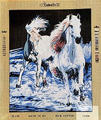 Gobelin needlepoint painted for sale  Delivered anywhere in UK