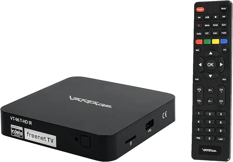 Vantage VT-96 C2 / T2 DVB-C & DVB-T Combo-receiver opnamefunctie, Duitse DVB-T2 standaard (H.26 tweedehands  