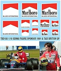 Decals ayrton senna for sale  Delivered anywhere in UK