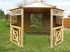 Garden wooden octagonal for sale  Delivered anywhere in Ireland