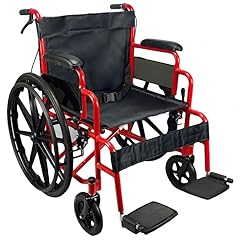 Lightweight folding wheelchair for sale  Delivered anywhere in UK