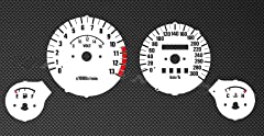 White tachometer speedometer for sale  Delivered anywhere in Ireland