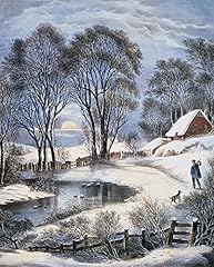 Currier ives winter for sale  Delivered anywhere in USA 