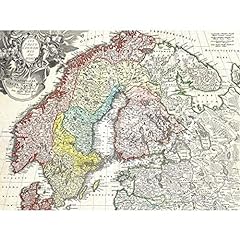 Landkarte homann 1730 gebraucht kaufen  Wird an jeden Ort in Deutschland