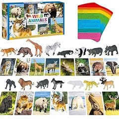 Pcs safari animal for sale  Delivered anywhere in USA 