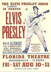 Elvis presley poster d'occasion  Livré partout en France