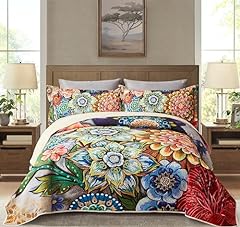 Piece floral quilt for sale  Delivered anywhere in USA 