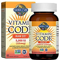 Garden of Life Vitamin D, Vitamin Code Raw D3, Vitamin, used for sale  Delivered anywhere in USA 