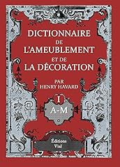 Dictionnaire ameublement decor d'occasion  Livré partout en France