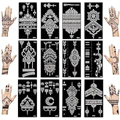 Henna set stencil usato  Spedito ovunque in Italia 