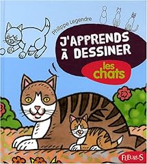 Apprends dessiner chats d'occasion  Livré partout en France