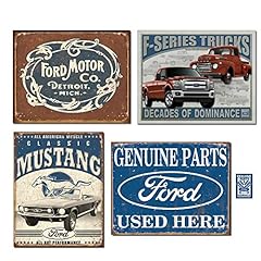 Vintage Ford Tin Sign Bundle - Ford Motor Co. Historic for sale  Delivered anywhere in Canada