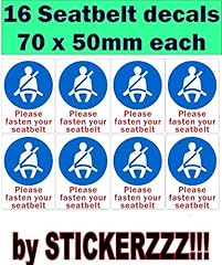 Stickerzzz please fasten for sale  Delivered anywhere in UK