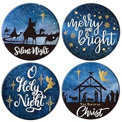 Anydesign christmas coasters for sale  Delivered anywhere in USA 