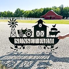 Personalized farm metal for sale  Delivered anywhere in USA 