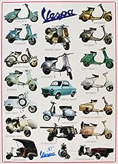 Poster vespa storiche usato  Spedito ovunque in Italia 