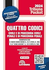 Quattro codici. civile usato  Spedito ovunque in Italia 