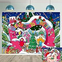 Welcome whoville backdrop for sale  Delivered anywhere in USA 