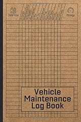 Vehicle maintenance log for sale  Delivered anywhere in USA 