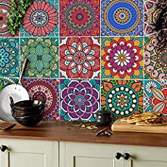 Moroccan tile stickers for sale  Delivered anywhere in Ireland