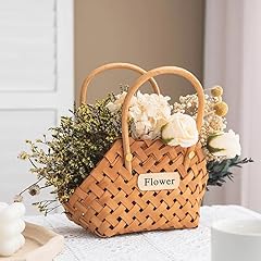 Wood baskets woven for sale  Delivered anywhere in USA 