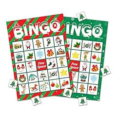 Omgouue christmas bingo for sale  Delivered anywhere in USA 