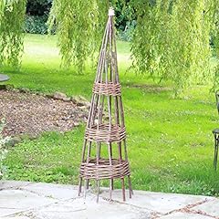 Goldbearuk willow obelisk for sale  Delivered anywhere in Ireland