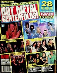 Hot metal centerfolds for sale  Delivered anywhere in USA 